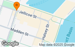 Google Map of AOI Japanese Restaurant+4/12+Jellicoe+Street,+Auckland+Central,+Auckland+1010,+New+Zealand